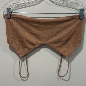 Reformation Brown Knit Top